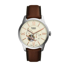 Load image into Gallery viewer, Townsman Multifunction Brown Leather Watch
