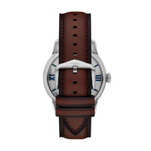 Load image into Gallery viewer, Townsman Automatic Brown Leather Watch

