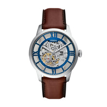 Load image into Gallery viewer, Townsman Automatic Brown Leather Watch

