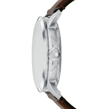Load image into Gallery viewer, Townsman Automatic Brown Leather Watch
