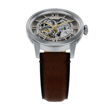 Load image into Gallery viewer, Townsman Automatic Brown Leather Watch
