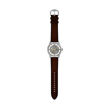 Load image into Gallery viewer, Townsman Automatic Brown Leather Watch
