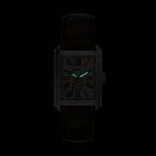 Load image into Gallery viewer, Carraway Automatic Brown Croco Leather Watch
