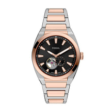 Load image into Gallery viewer, Everett Automatic Two-Tone Stainless Steel Watch
