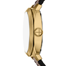 Load image into Gallery viewer, Machine Automatic Brown Leather Watch
