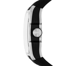 Load image into Gallery viewer, Machine X1 42mm Automatic Black Silicone Watch
