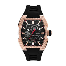 Load image into Gallery viewer, Machine X1 42mm Automatic Black Silicone Watch
