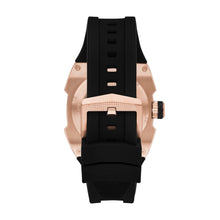 Load image into Gallery viewer, Machine X1 42mm Automatic Black Silicone Watch
