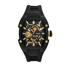 Load image into Gallery viewer, Machine X1 42mm Automatic Black Silicone Watch
