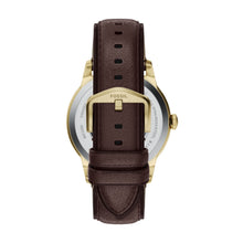 Load image into Gallery viewer, Townsman 44mm Automatic Brown Leather Watch
