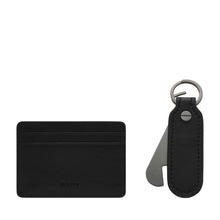 Load image into Gallery viewer, Steven Card Case and Keyfob Bottle Opener Gift Set
