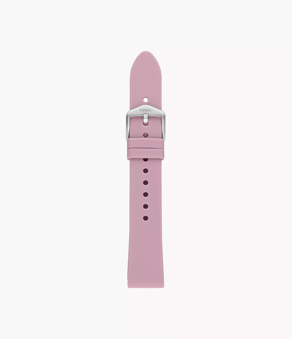 18mm Lavender Silicone Strap