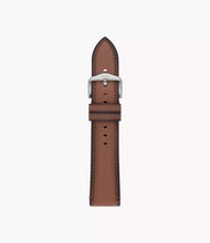 Load image into Gallery viewer, 22mm Medium Brown LiteHide™ Leather Strap
