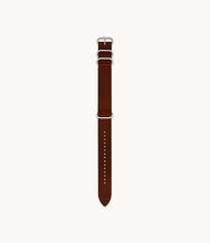 Load image into Gallery viewer, 22mm Brown Leather Strap
