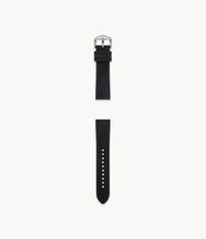 Load image into Gallery viewer, 22mm Black Leather Strap
