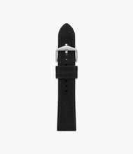 Load image into Gallery viewer, 22mm Black Leather Strap
