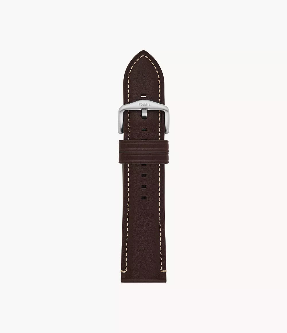 24mm Dark Brown LiteHide™ Leather Strap