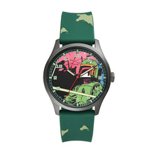Load image into Gallery viewer, Special Edition Star Wars™ Boba Fett™ Three-Hand Green Silicone Watch
