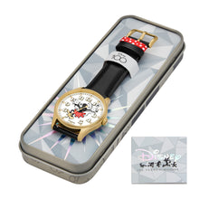 Load image into Gallery viewer, Disney x Fossil Special Edition Three-Hand Black Leather Watch
