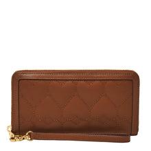 Load image into Gallery viewer, Logan RFID Zip Around Clutch
