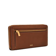 Load image into Gallery viewer, Logan RFID Zip Around Clutch

