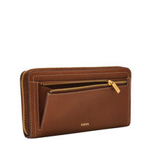 Load image into Gallery viewer, Logan RFID Zip Around Clutch
