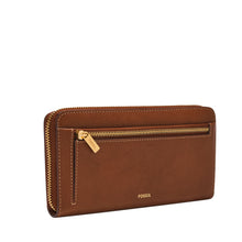 Load image into Gallery viewer, Logan RFID Zip Around Clutch
