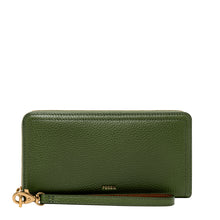 Load image into Gallery viewer, Logan RFID Zip Around Clutch
