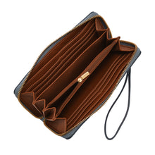Load image into Gallery viewer, Logan RFID Zip Around Clutch
