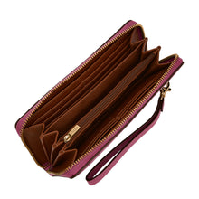 Load image into Gallery viewer, Logan RFID Zip Around Clutch
