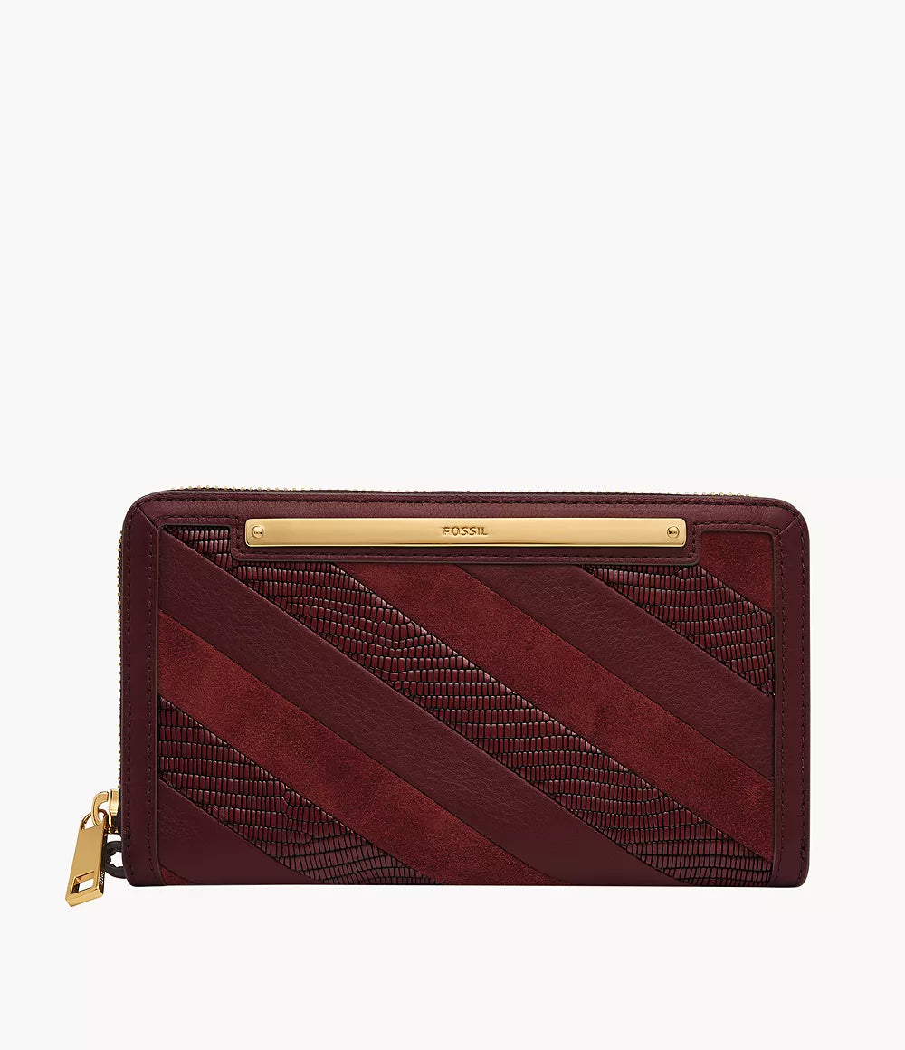 Liza Zip Around Clutch