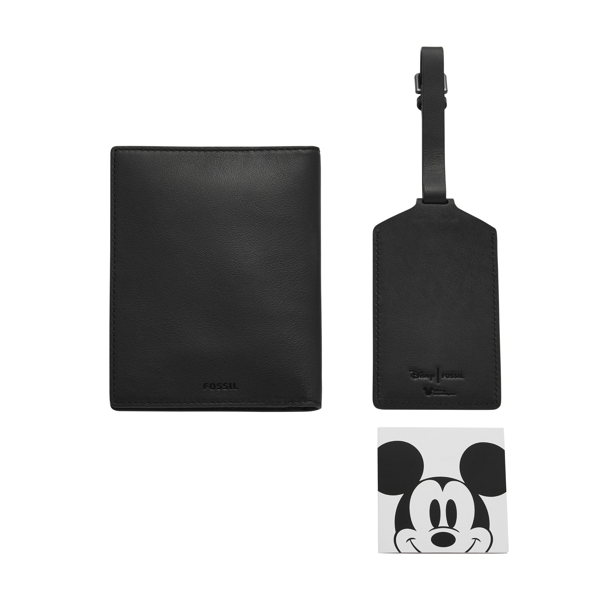 Disney x Fossil Special Edition Passport Case and Luggage Tag Gift Set Fossil Malaysia