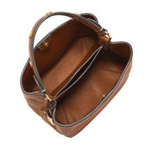 Load image into Gallery viewer, Jessie Leather Small Bucket Crossbody Bag
