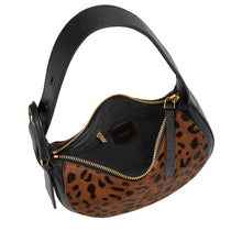 Load image into Gallery viewer, Harwell Haircalf Leather Crescent Bag
