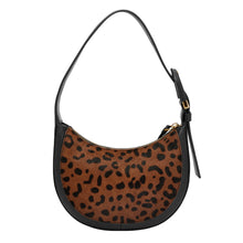 Load image into Gallery viewer, Harwell Haircalf Leather Crescent Bag
