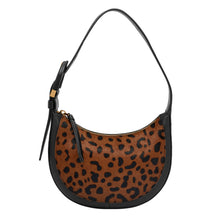 Load image into Gallery viewer, Harwell Haircalf Leather Crescent Bag
