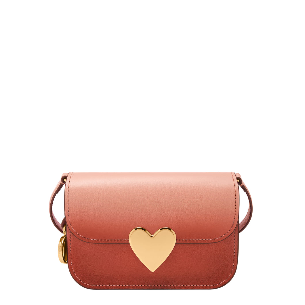 Lennox Leather Small Flap Crossbody Bag