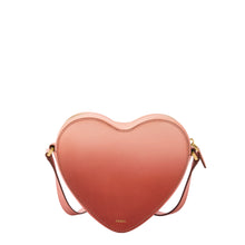 Load image into Gallery viewer, Heart Leather Crossbody Bag
