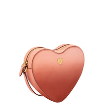 Load image into Gallery viewer, Heart Leather Crossbody Bag
