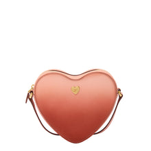 Load image into Gallery viewer, Heart Leather Crossbody Bag
