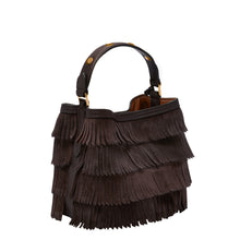 Load image into Gallery viewer, Jessie Leather Small Bucket Crossbody Bag
