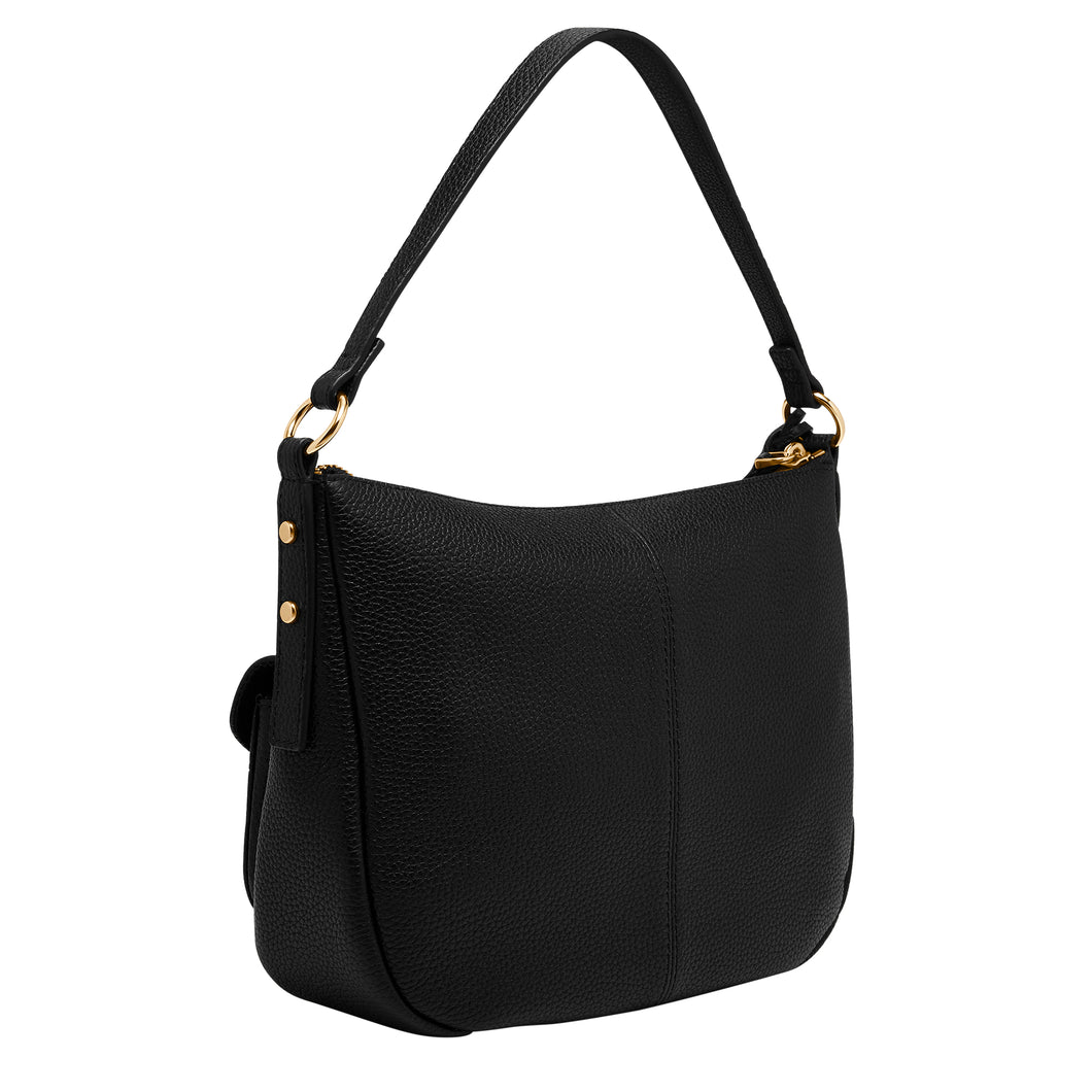Jolie Leather Cargo Crossbody Bag