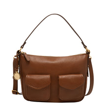 Load image into Gallery viewer, Jolie Leather Cargo Crossbody Bag
