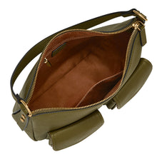 Load image into Gallery viewer, Jolie Leather Cargo Crossbody Bag
