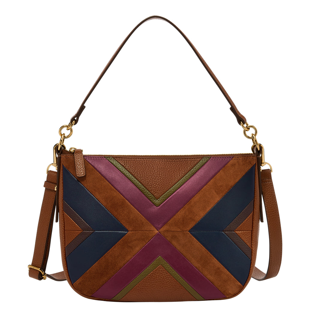 Jolie Patchwork Crossbody Bag