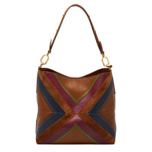 Load image into Gallery viewer, Jessie Patchwork Bucket Shoulder Bag
