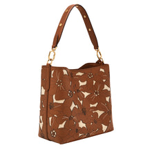 Load image into Gallery viewer, Jessie Leather Bucket Shoulder Bag
