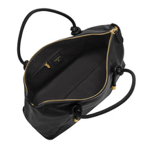Load image into Gallery viewer, Fossil Willa Black Satchel ZB11228001

