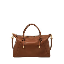 Load image into Gallery viewer, Fossil Willa Brown Satchel ZB11228200
