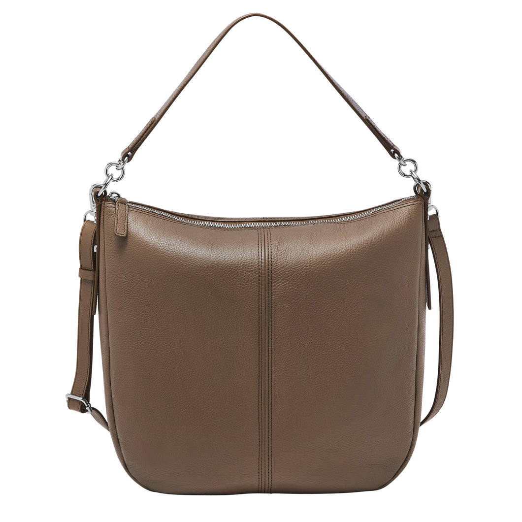 Jolie Leather Hobo Bag